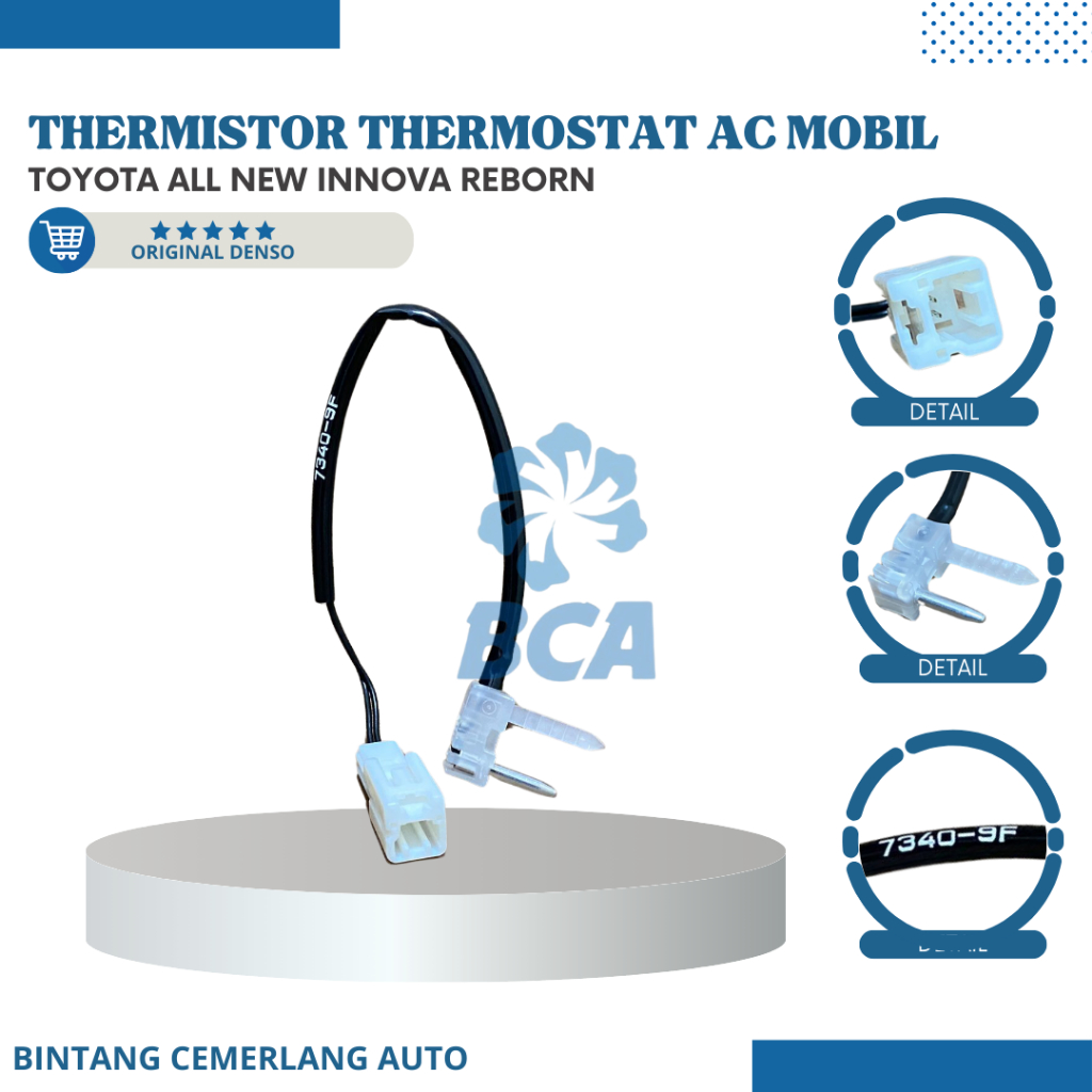 THERMISTOR THERMIS TERMOSTAT AC Mobil Toyota All New Innova Reborn ORIGINAL DENSO