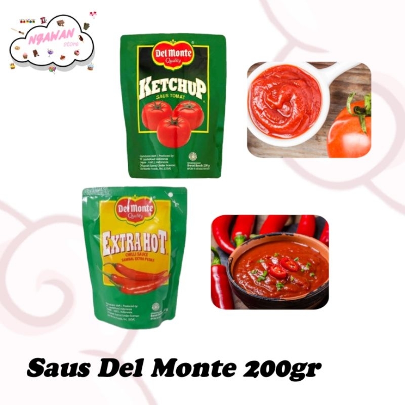 

200gr saos del monte - saos tomat - saos sambal