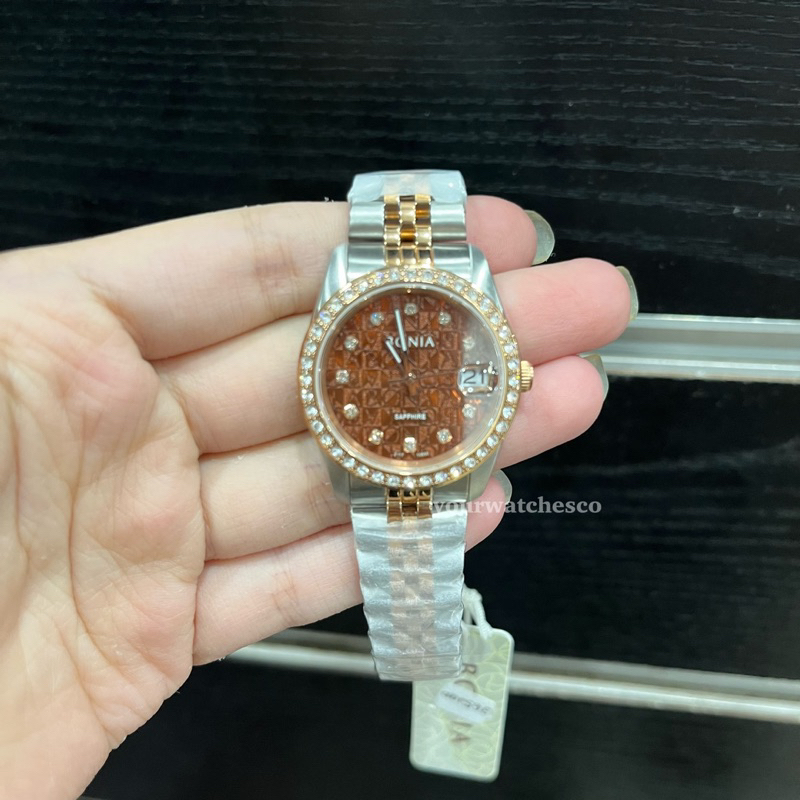 JAM TANGAN WANITA BONIA MONOGRAM BNB10550-1646S