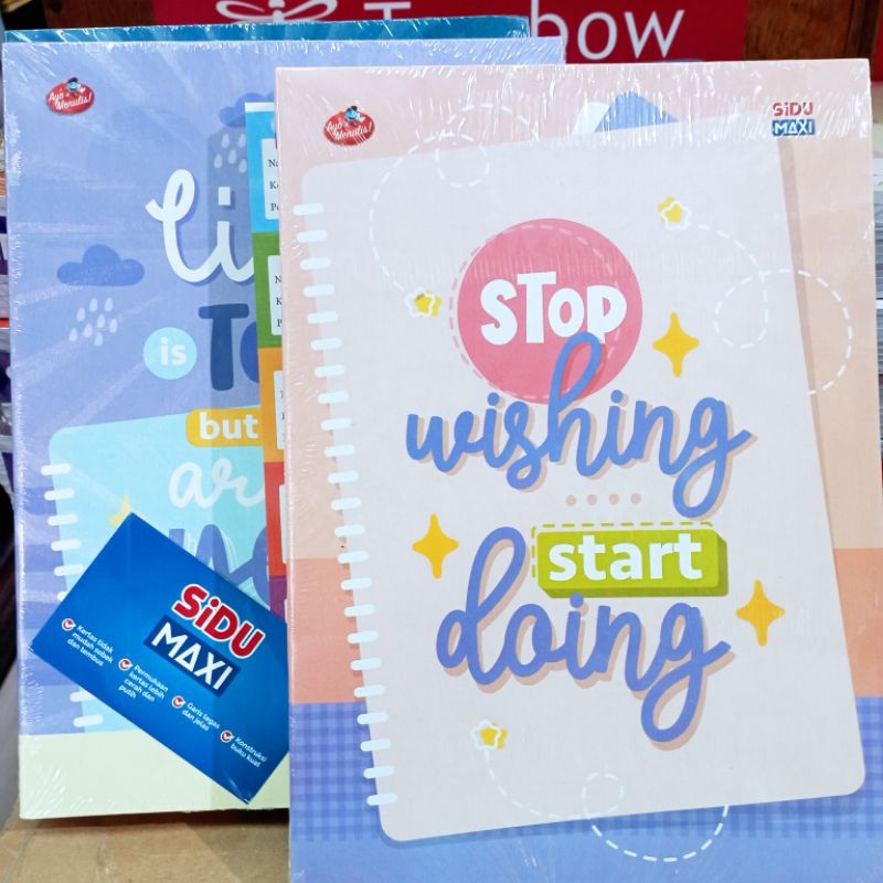

BUKU TULIS SIDU MAXI 42 lembar 5+5=10 buku ( besar ) / 2 pack