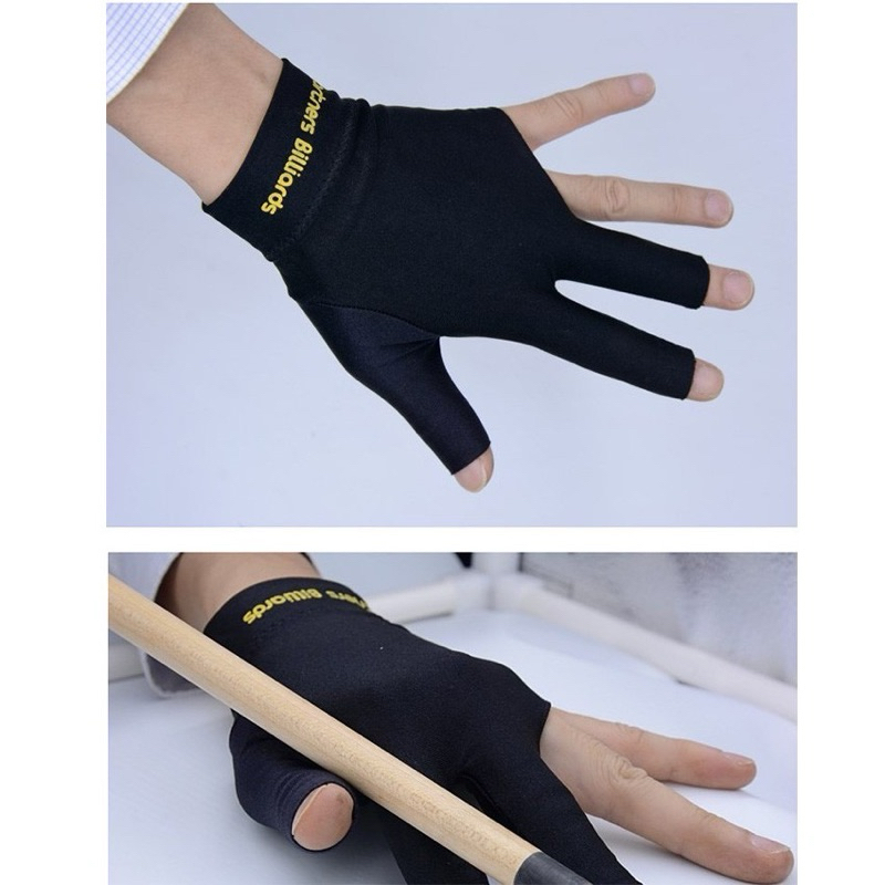 sarung tangan billiard 3jari tangan