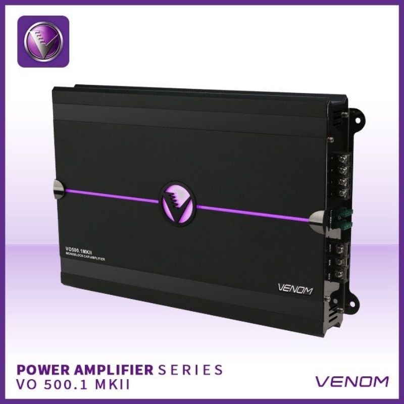 Power Amplifier Venom Diablo Monoblok VO 500.1 MKII / Power Venom