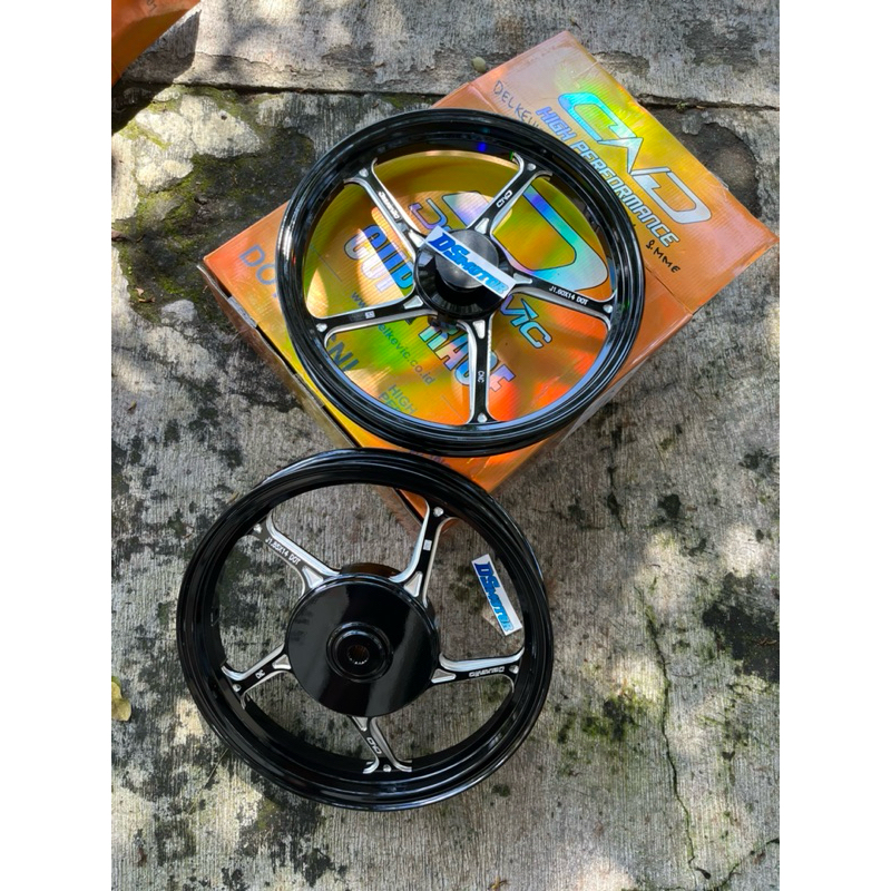 velg DND CND Delkevic D-55 D55 Mio Fino Soul 115 mioJ SoulgGT MioGT ring14 R14 model AK55 AK 55 hita