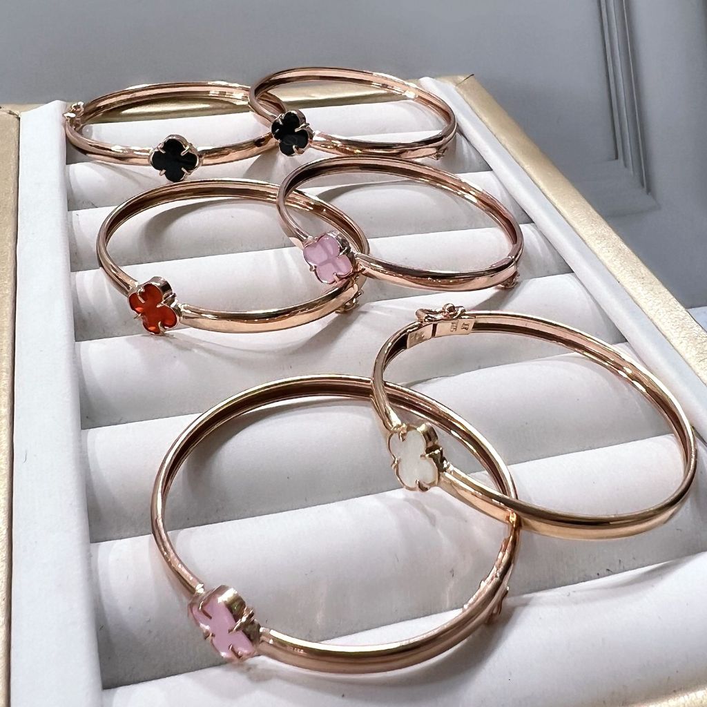 Gelang Emas Anak Kadar 375 (8K) Model Variasi Berat 1 - 2 Gram an