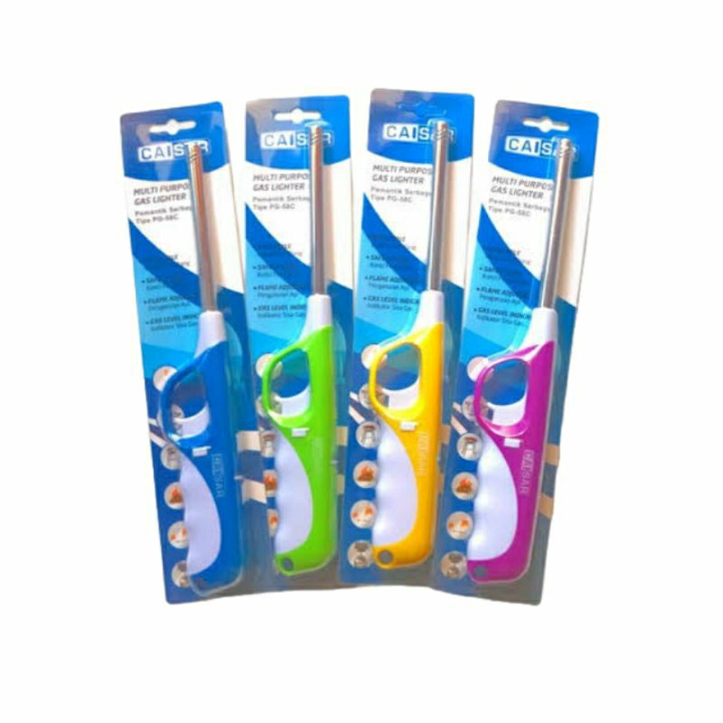 Korek Api Pemantik Api Panjang 26 CM Merk Tokai Disertai Gas Nya