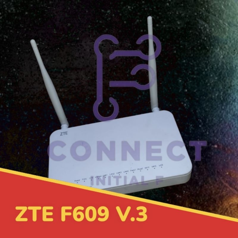 MODEM ROUTER ONT ZTE F609 V. 3