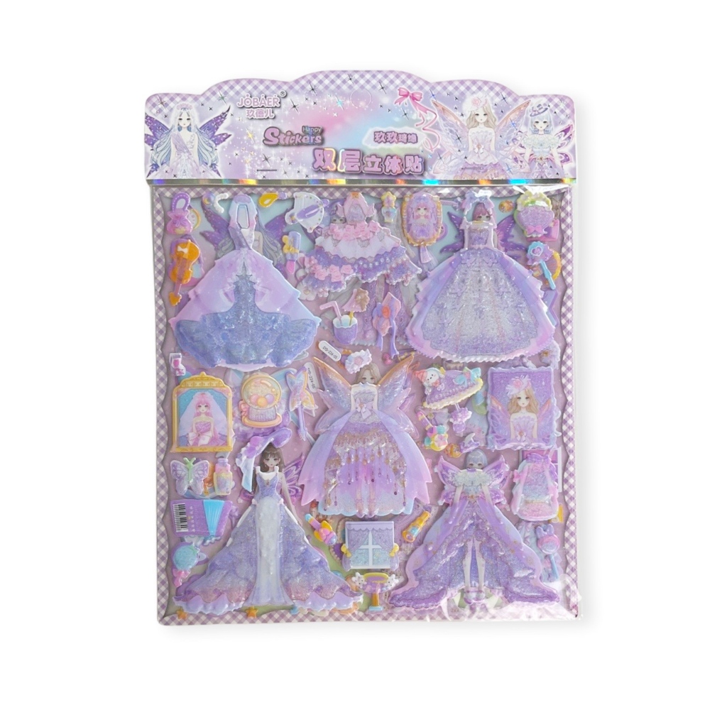 

Pinky Bee Sticker/Stiker Spons 3D Dress Up 69201200