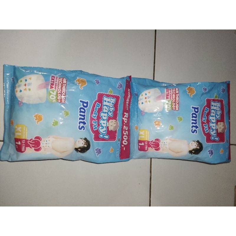 baby happy renteng 6sachet UK XL