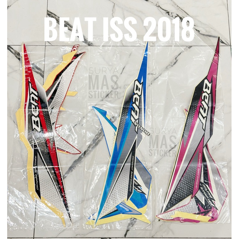 striping honda beat iss 2018 les bodi motor