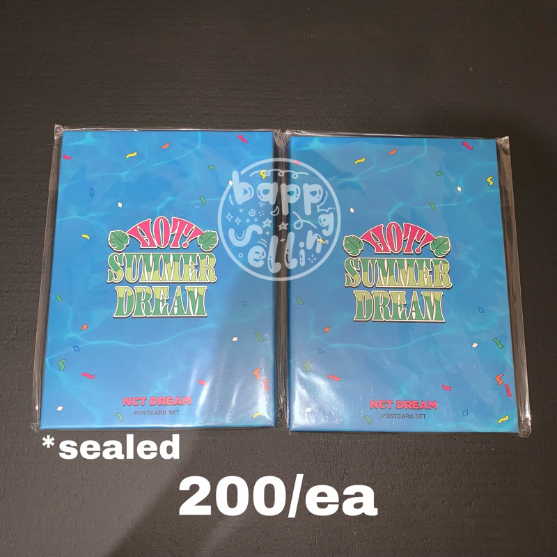 [official & sealed] Postcard Set Hot Summer NCT Dream