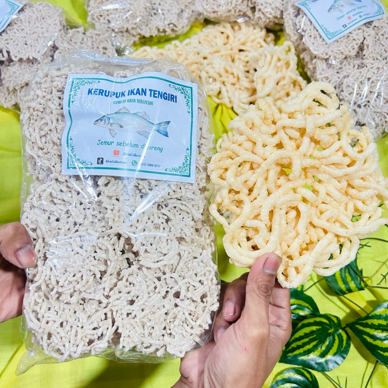 KRUPUK PATTOLA IKAN TENGGIRI PREMIUM KHAS MADURA / KRUPUK PATTOLA KHAS MADURA