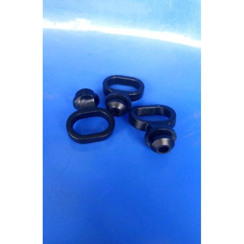 Karet Kleman Holder Pegangan Kabel Speedometer Universal Karet Kancingan Gantungan Kabel