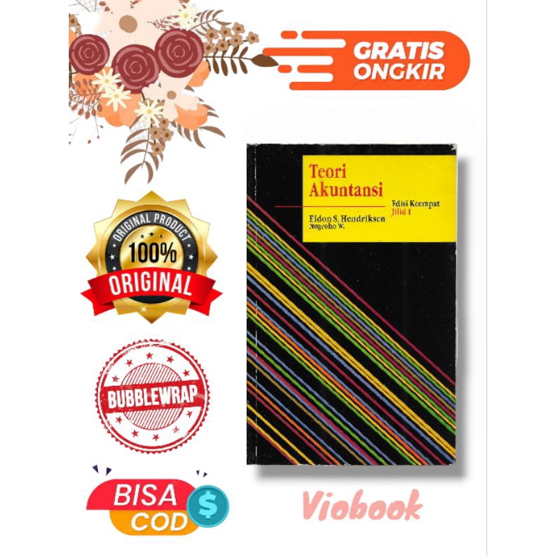 Buku Teori Akuntansi Edisi Ke-empat Jilid 1 Eldon S. Hendriksen Nugroho W.