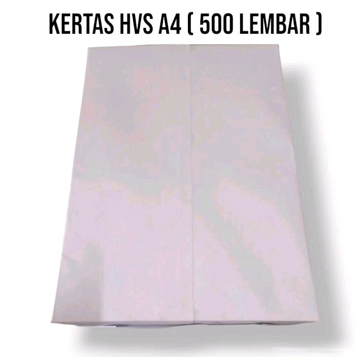 

Kertas hvs print fotocopy A4 75 gsm POLOS ( 500 lembar)