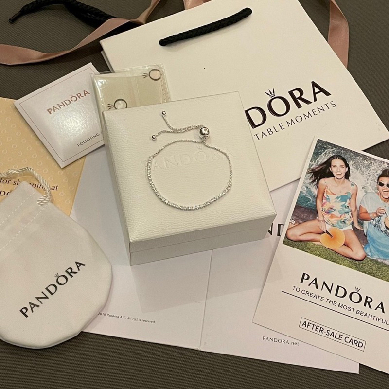 Pandora slider tennis bracelet