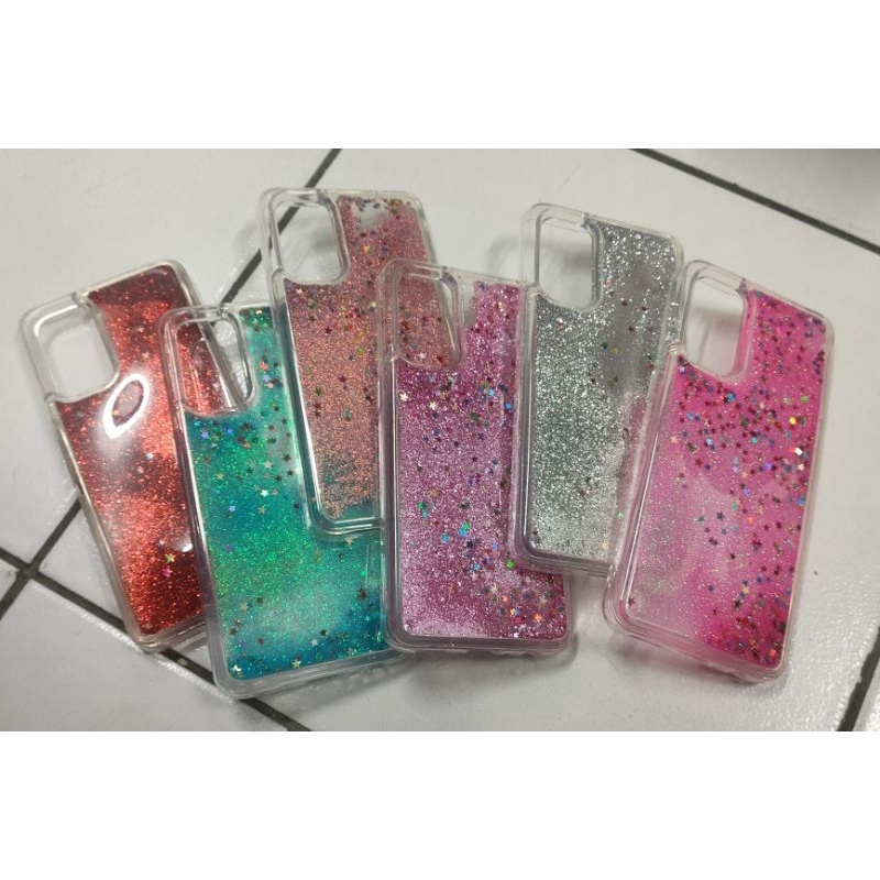 CASE IPHONE ALL SERIES SOFTCASE WATHER GLITTER AIR GERAK CASE GLITER AIR MANIK MANIK