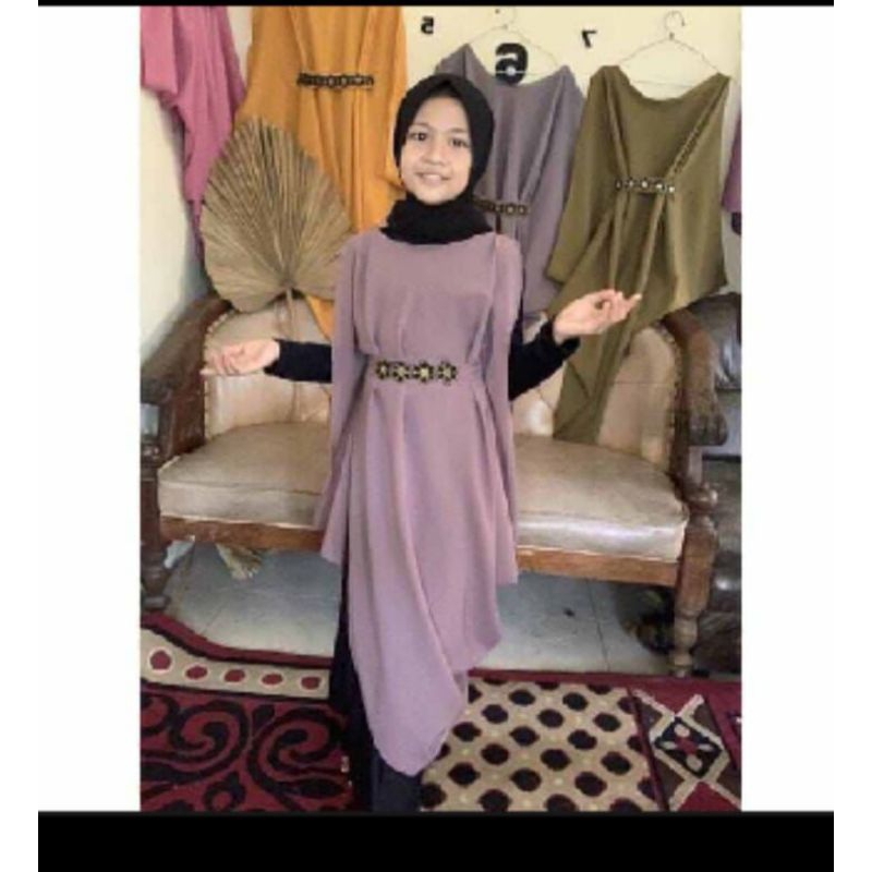 kaftan outer anak kaftan kondangan baju couple lebaran ibu anak