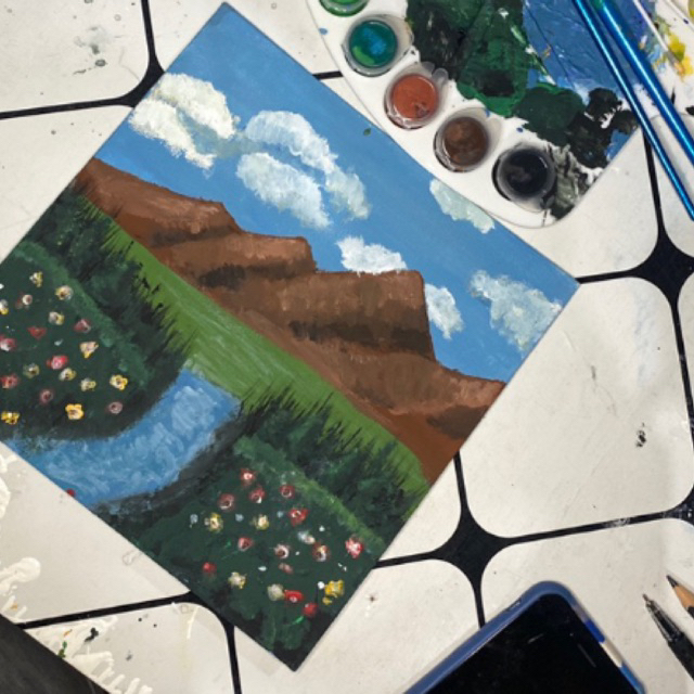 

mountain painting