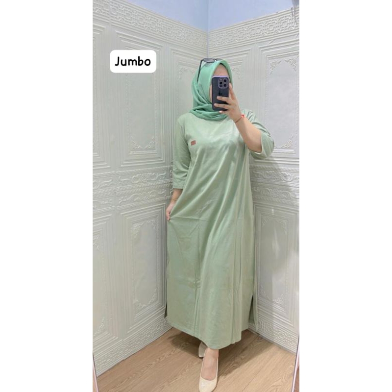 DRESS MIDI KAOS BY POJEE