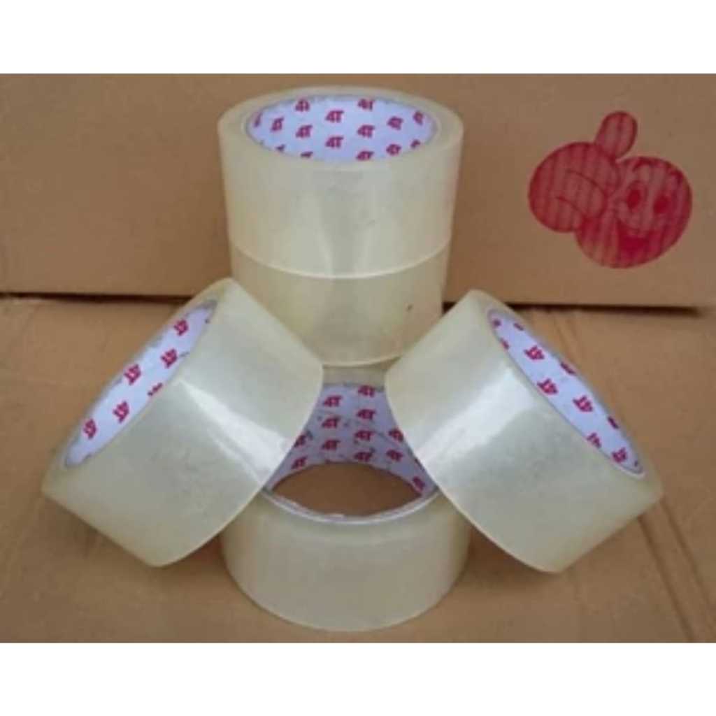 

1 Rol Lakban Bening / Coklat DUS 72 Yard 2 inch / Tape Isolasi Bening 2 inch