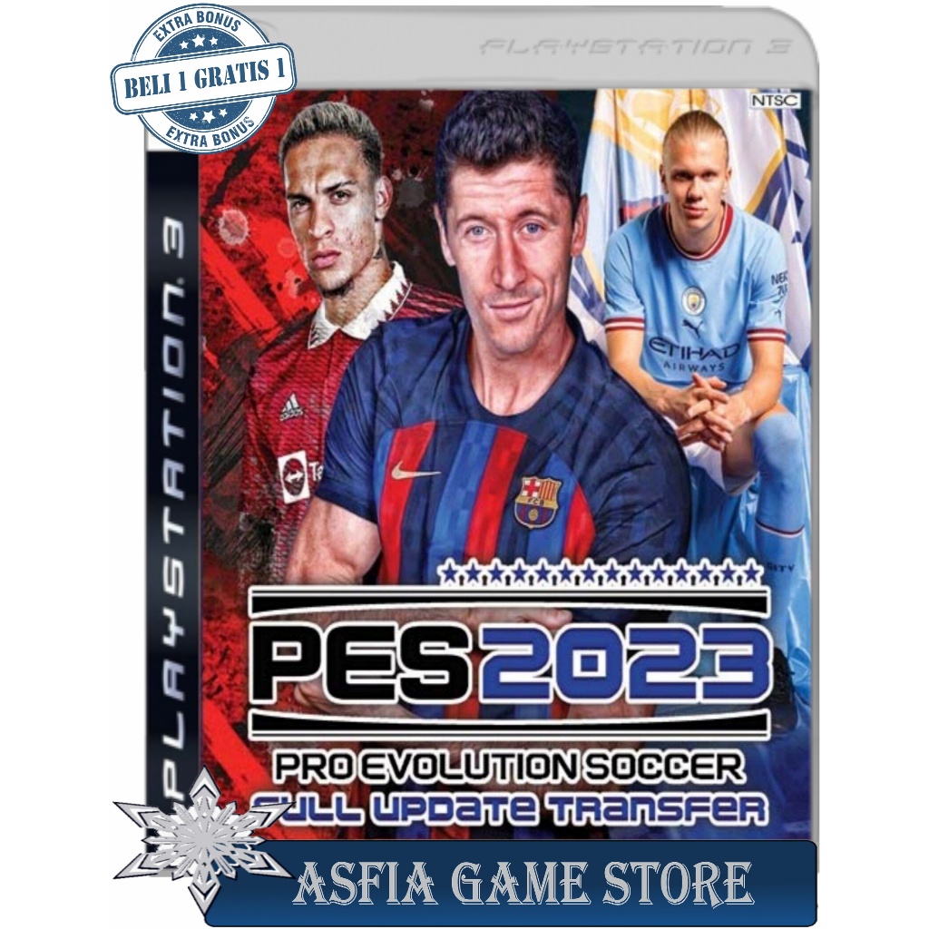 PES 2023 DVD Kaset Game PS3 PKG CFW HEN MULTIMAN