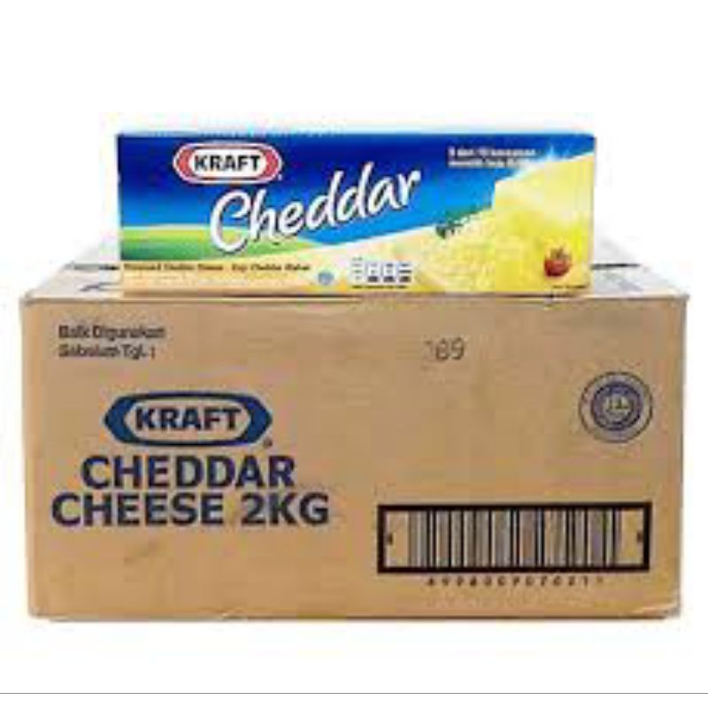 

keju kraft cheddar 2kg