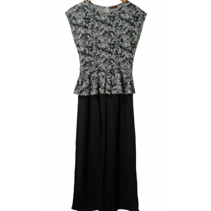 Sleeveless Long Dress Spandex Wanita Preloved