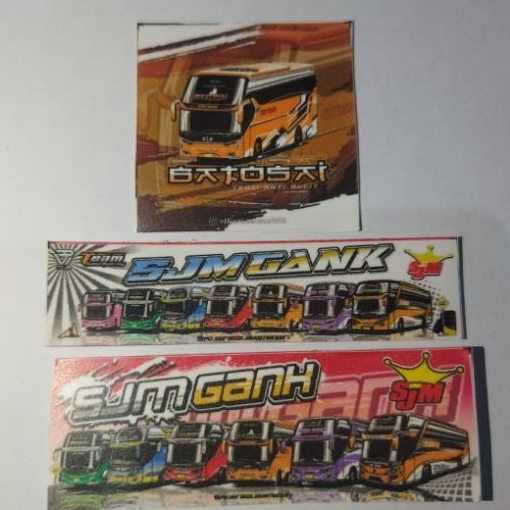 

Stiker Sjm gank batosai vinil 3 psc anti air v2