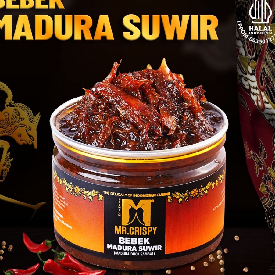 

HOT Bebek Madura SuwirSambel Bebek MaduraBumbu Ireng Asli Madura MrCrispy