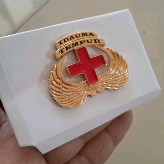 brevet wing pin trauma tempur tni ad