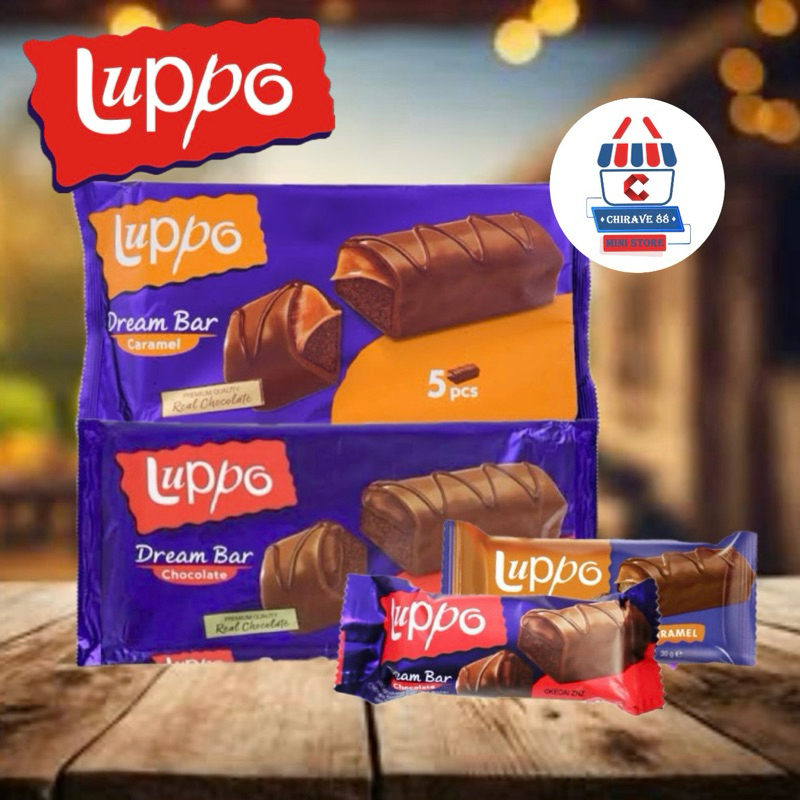 

Luppo Dream Bar Premium Quality Real Chocolate Bar 150g (5pcs @30g)