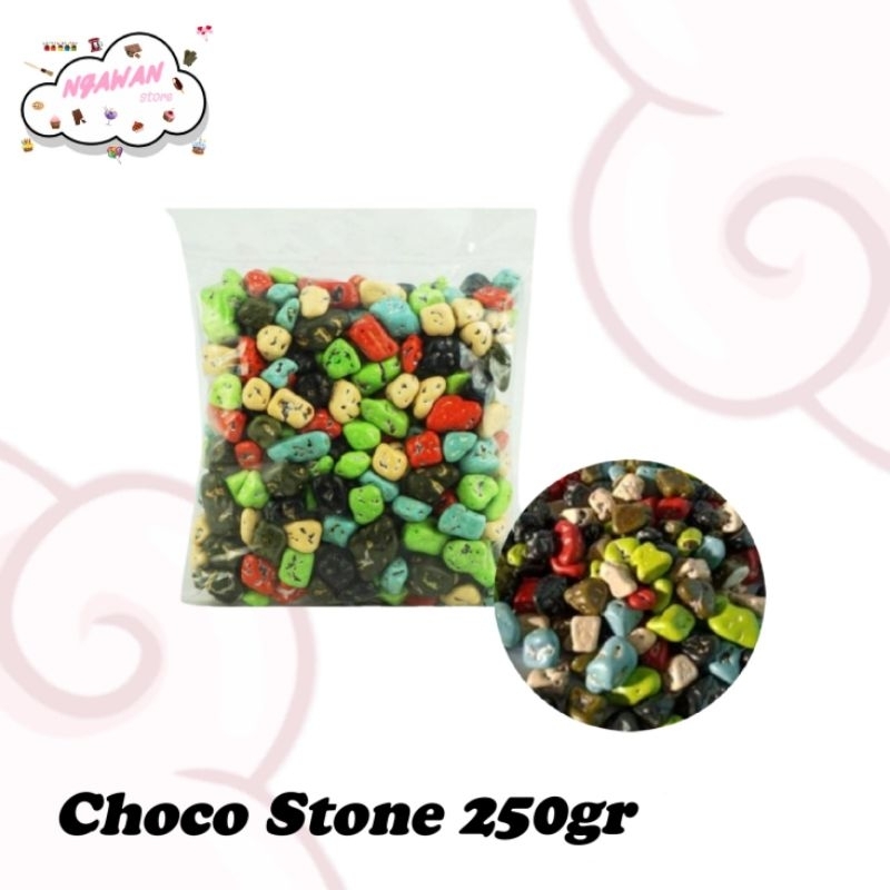 

250gr choco stone - coklat bentuk batu