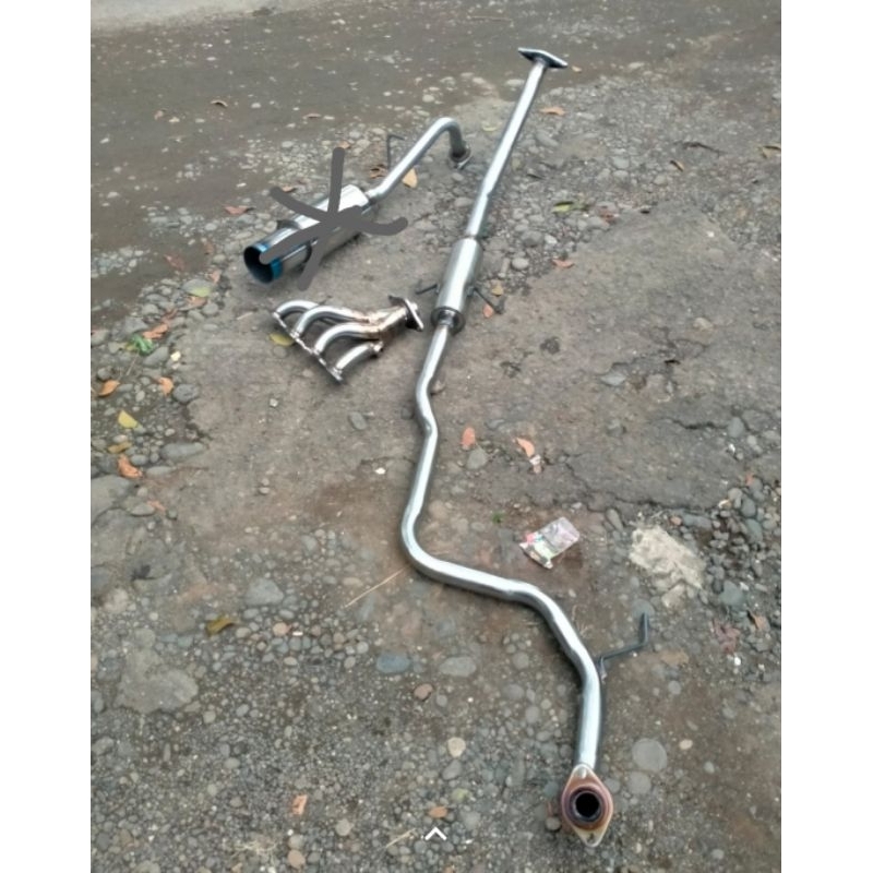 knalpot Yaris bakpao non Muffler
