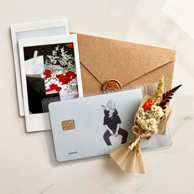 Custom e-Money/ID Card Holder/Keychain Package