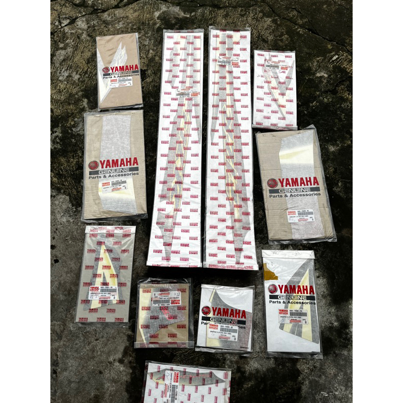 striping f1zr 2003 sporti merah hitam original