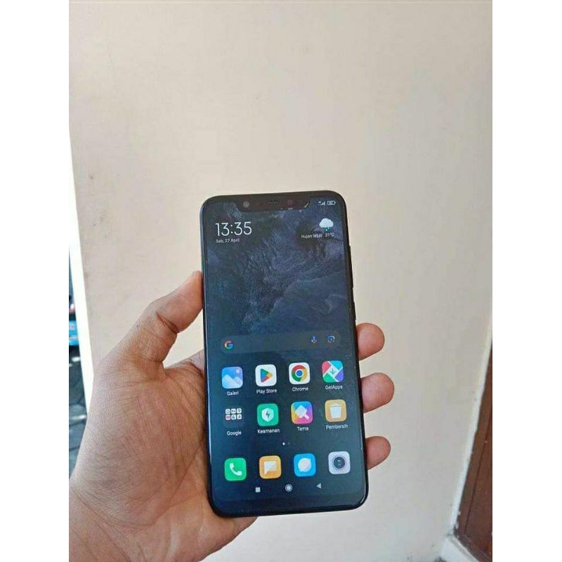 Xiaomi Mi 8 Ram 6/128Gb Fullset Second Murah