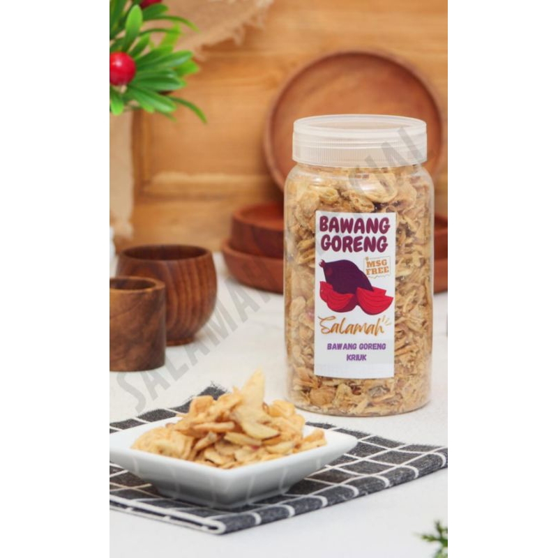 

Bawang Goreng Kriuk Sumenep 140 Gram