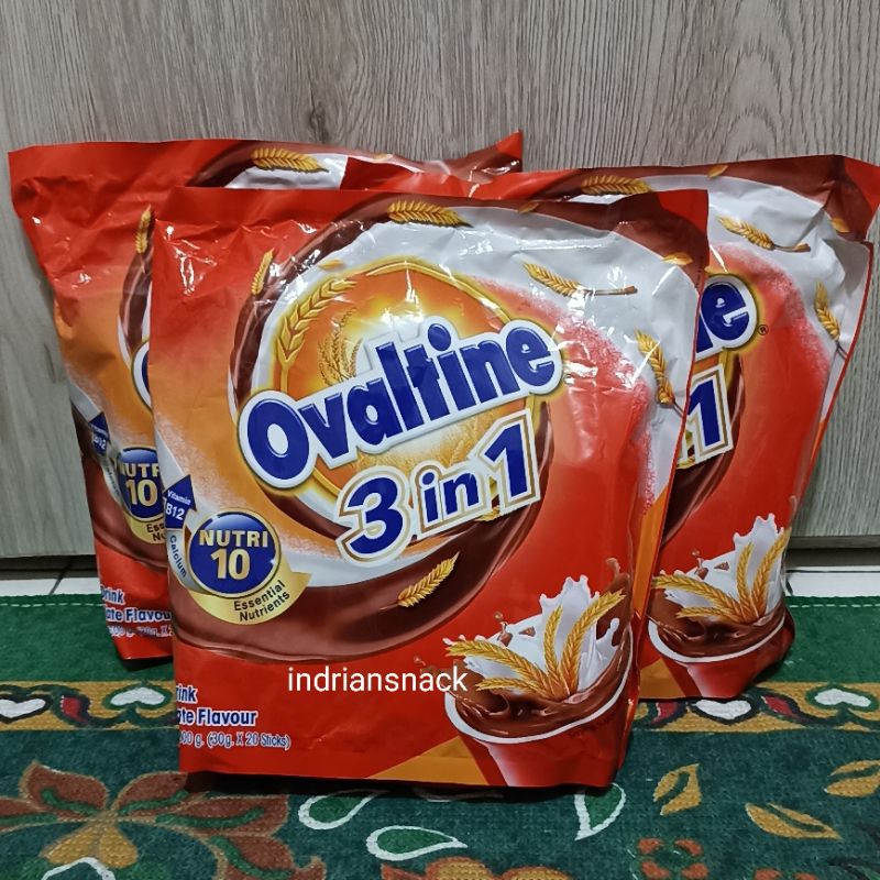 

Ovaltine Malaysia isi 20 Sachet