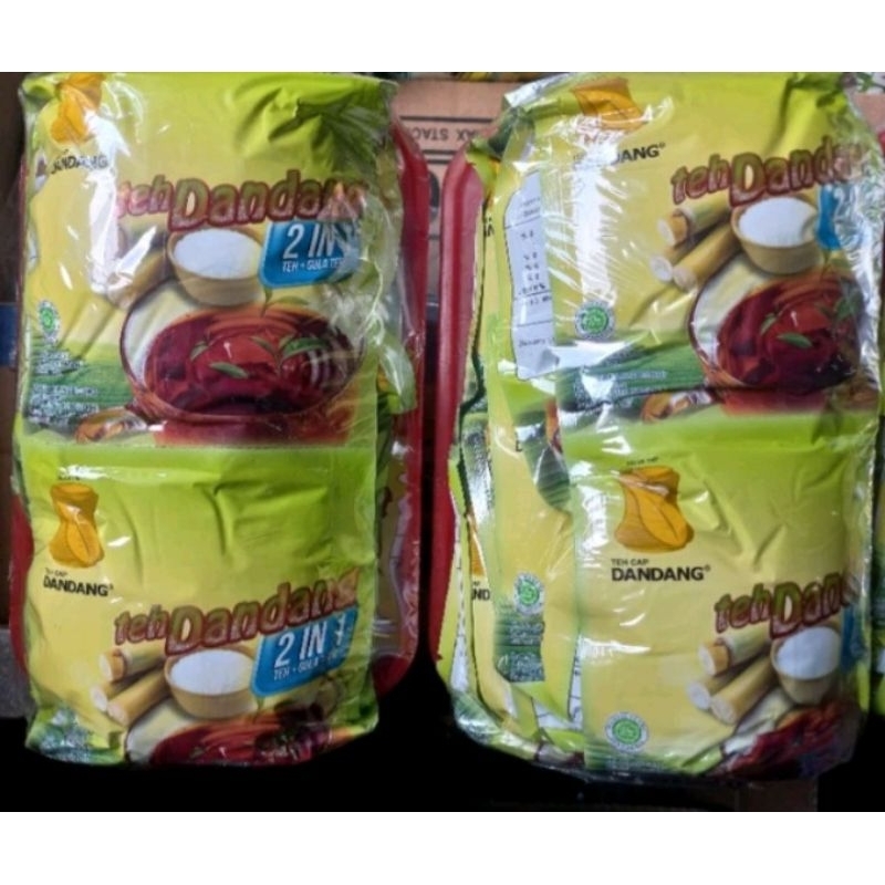 

(PROMO) Teh Dandang 2in1 Teh + Gula 1renteng 18gr ( 2 renteng free box )