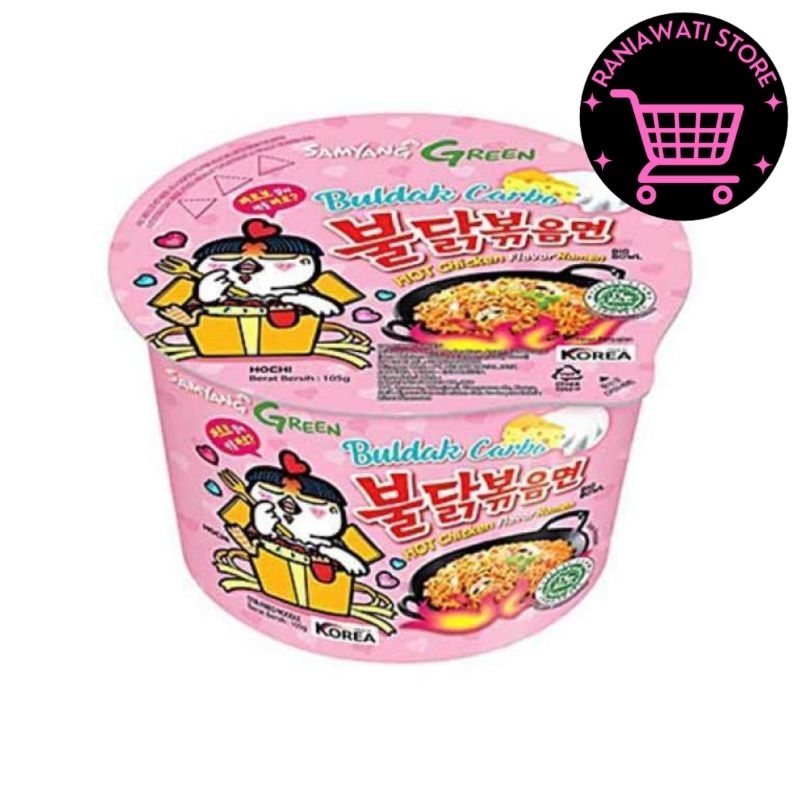 

Samyang Mie Instan Ramen Hot Chicken Carbonara cup 105gr