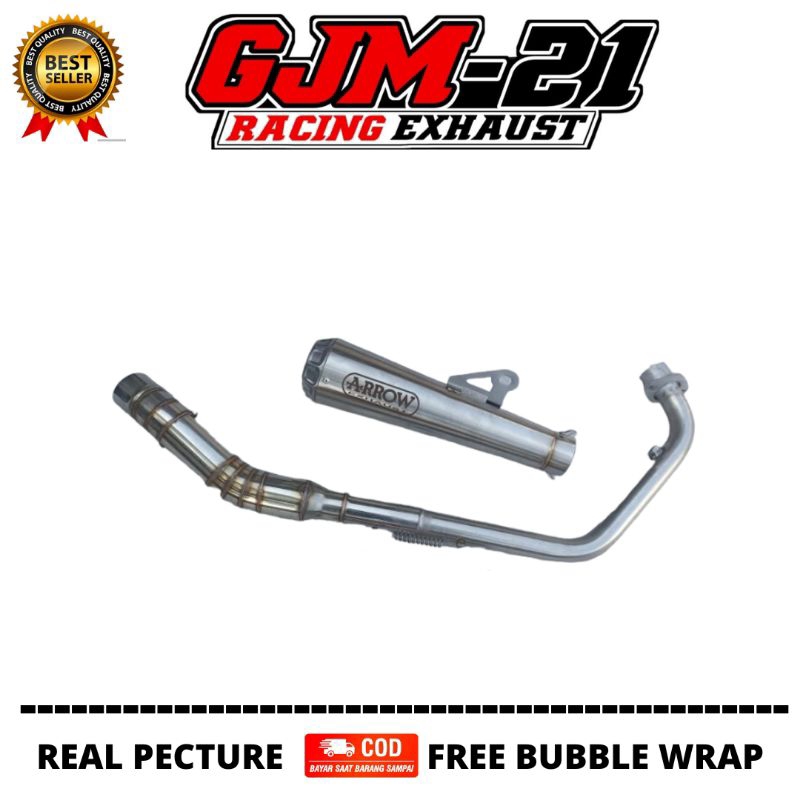 Knalpot Arrow Gsx150r,R15,CBR 150R,CB150R, Vixion OLD NEw dll.