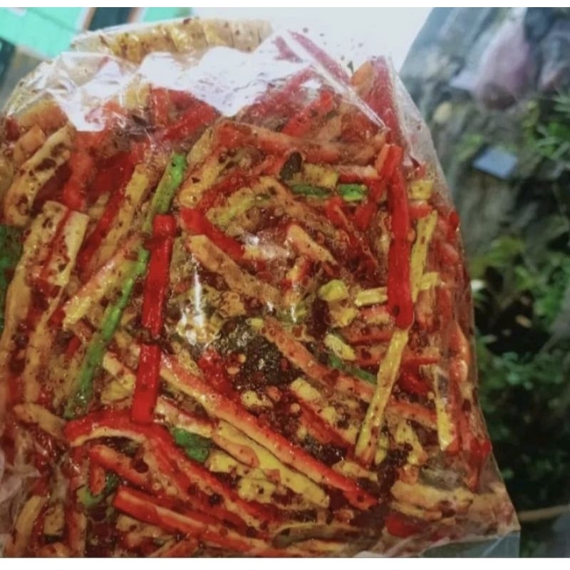 

BASRENG BETON /KRUPUK BETON VIRAL BUMBU CIKRUH 500gram