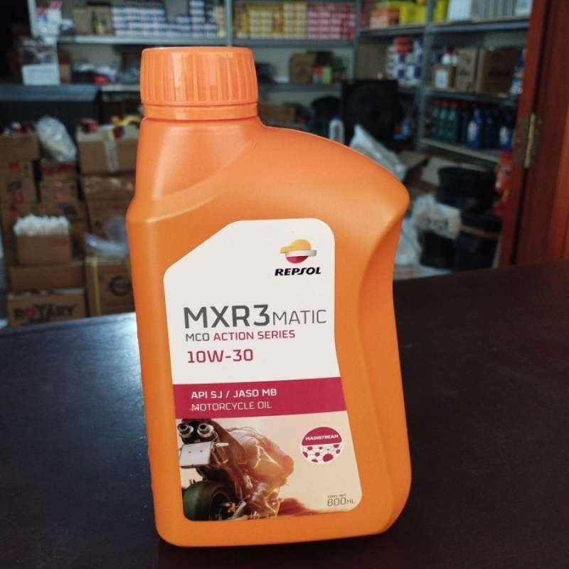 OLI REPSOL MXR MATIC 10W 30 0,8LITER OLI MOTOR MATIC