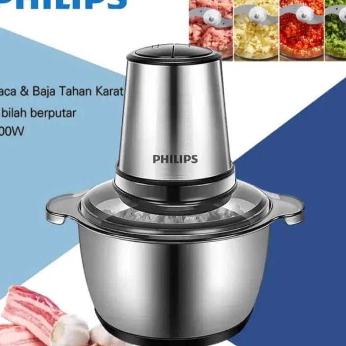 PROMO SALE Chopper Philips blender penggiling daging serbaguna food frosesor 2L