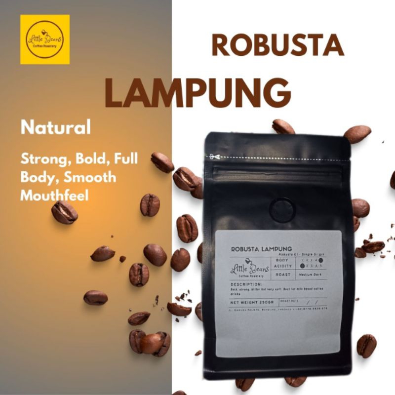 

Kopi Robusta Lampung 1kg/500gr/250gr Bubuk/Biji