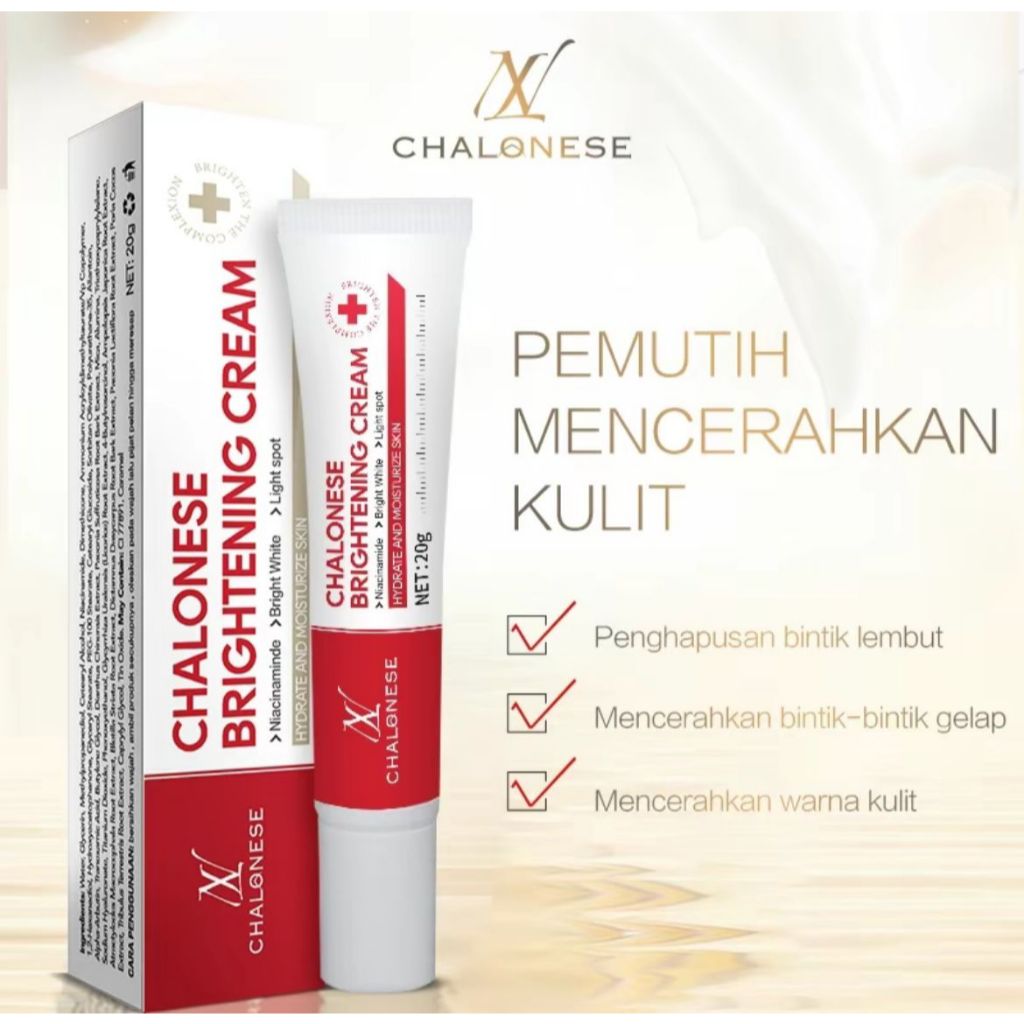 CHALONESE whitening and freckle removal penghilang flek hitam mencerahkan wajah