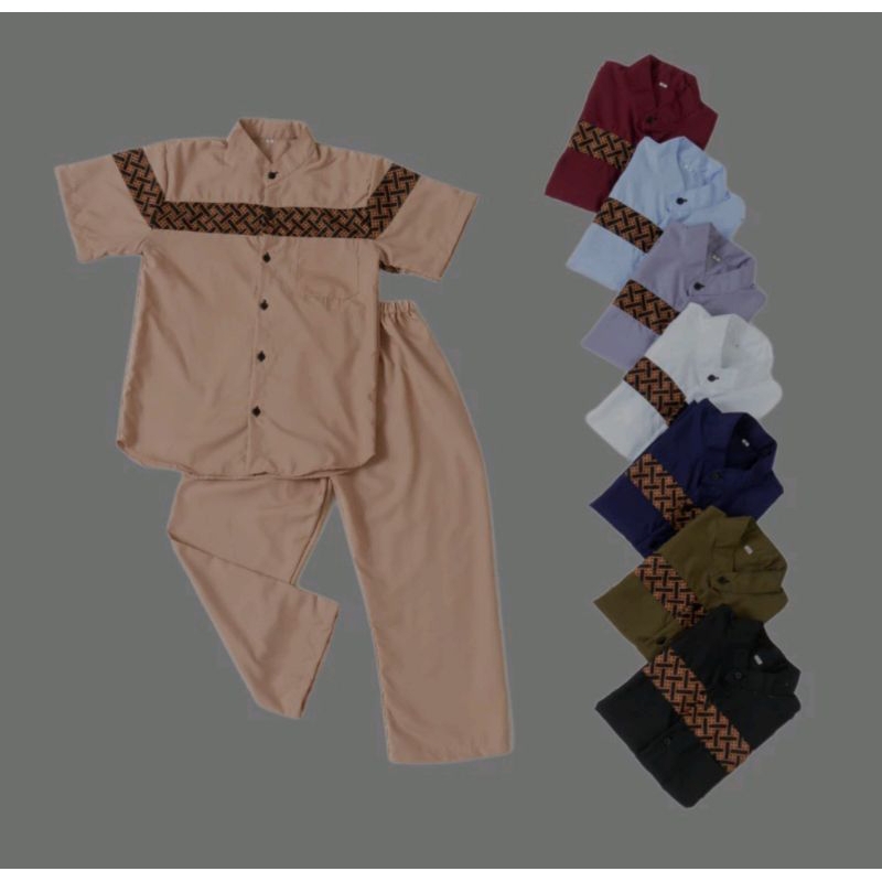 setelan koko anak model kobata