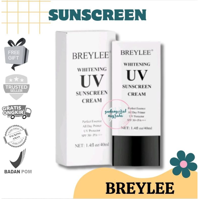 ~GVN~ BREYLEE WHITENING UV SUNSCREEN CREAM 50PA+++ BREYLEE BREYLEE SUNSCREEN