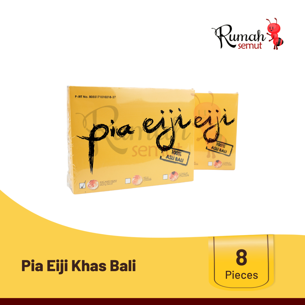 

Pia Eiji Oleh Oleh Khas Bali isi 8 Pcs