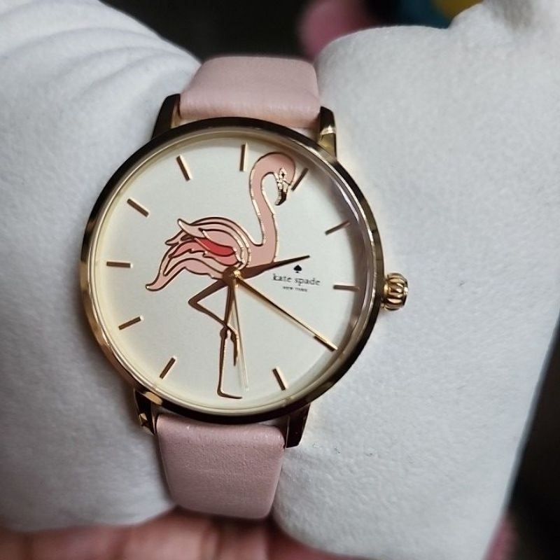 Jam Tangan Kate Spade Flaminggo - Preloved